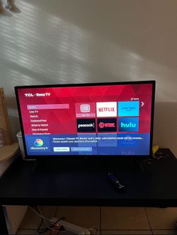 32 Inch TCL Smart TV With Remote