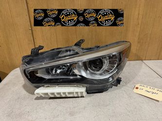2018 2019 2020 2021 2022 2023 Infiniti Q50 Driver Side Left Side Headlight