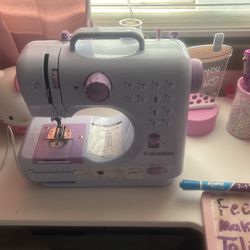 Kids Sewing machine, Kit And Table 