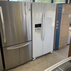 Whirlpool 36 Inch Side By Side White 