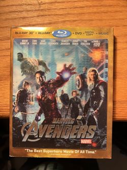 Avengers 3D Blu Ray 