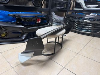 For 2016-21 Honda Civic 4dr Sedan JDM Gloss Blk M Style Trunk Spoiler High Wing