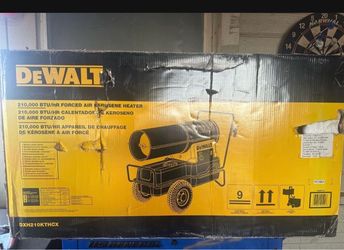 DeWalt 210,000 BTU Forced Air Kerosene Heater