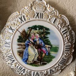 Porcelain European Clock
