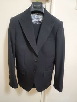 Black Two-Button Suit with pants