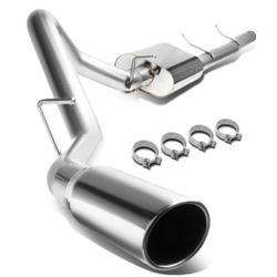 07-13 Chevrolet Silverado Gmc Sierra J2 Catback Exhaust System Chevy 