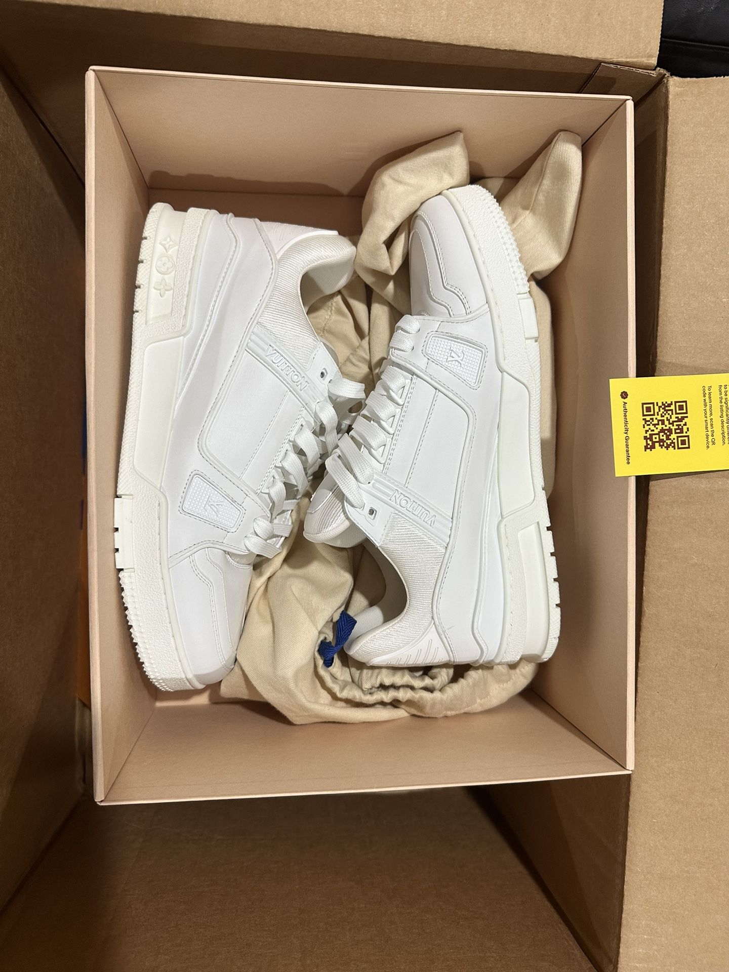 Louis Vuitton Trainner Full White