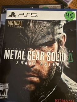 Metal Gear Soild snake eater ps5
