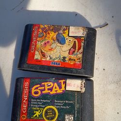 Old Sega Genesis Games 