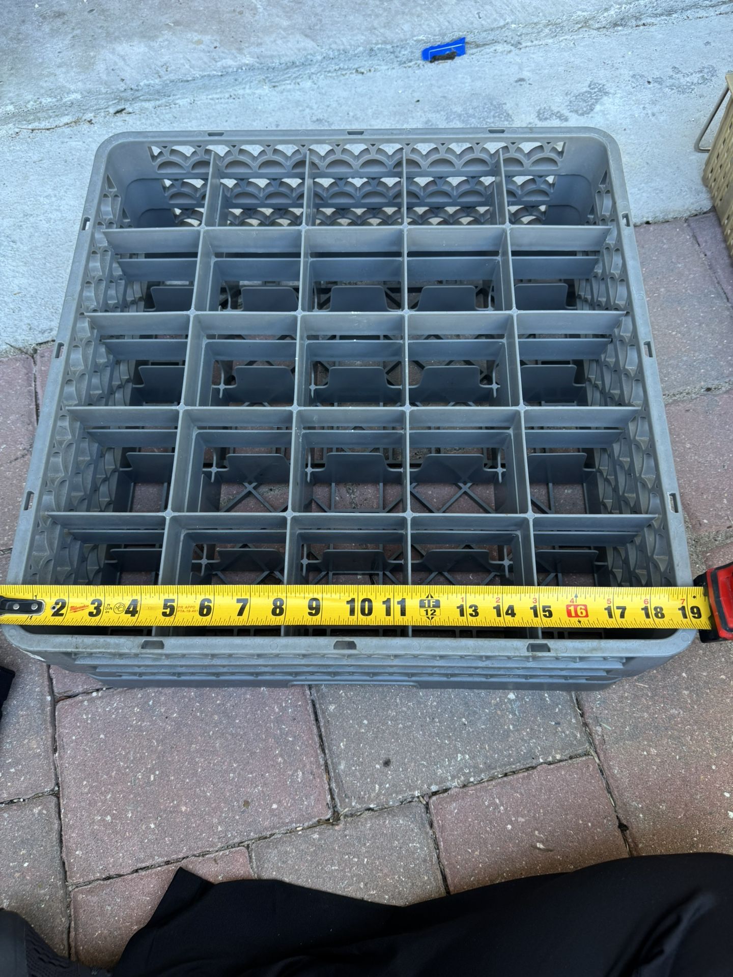 Commercial Dishwasher Glass Rack And Warewash Tray