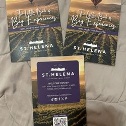 NAPA VALLEY FREE WINE TASTING PASSPORTS 