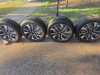Honda Civic Sport 16 Inch Rims And Tires OEM Lug pattern 5x114.3mm