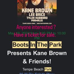 Boots In the Park   Kane Brown, Lee Brice, Tyler Hubbard & Friends!