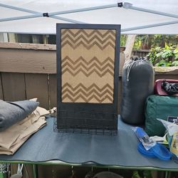 Corkboard With Display Cage Holder $3