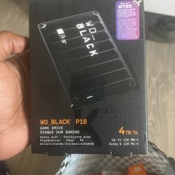 WD_BLACK P10 4TB Game Drive