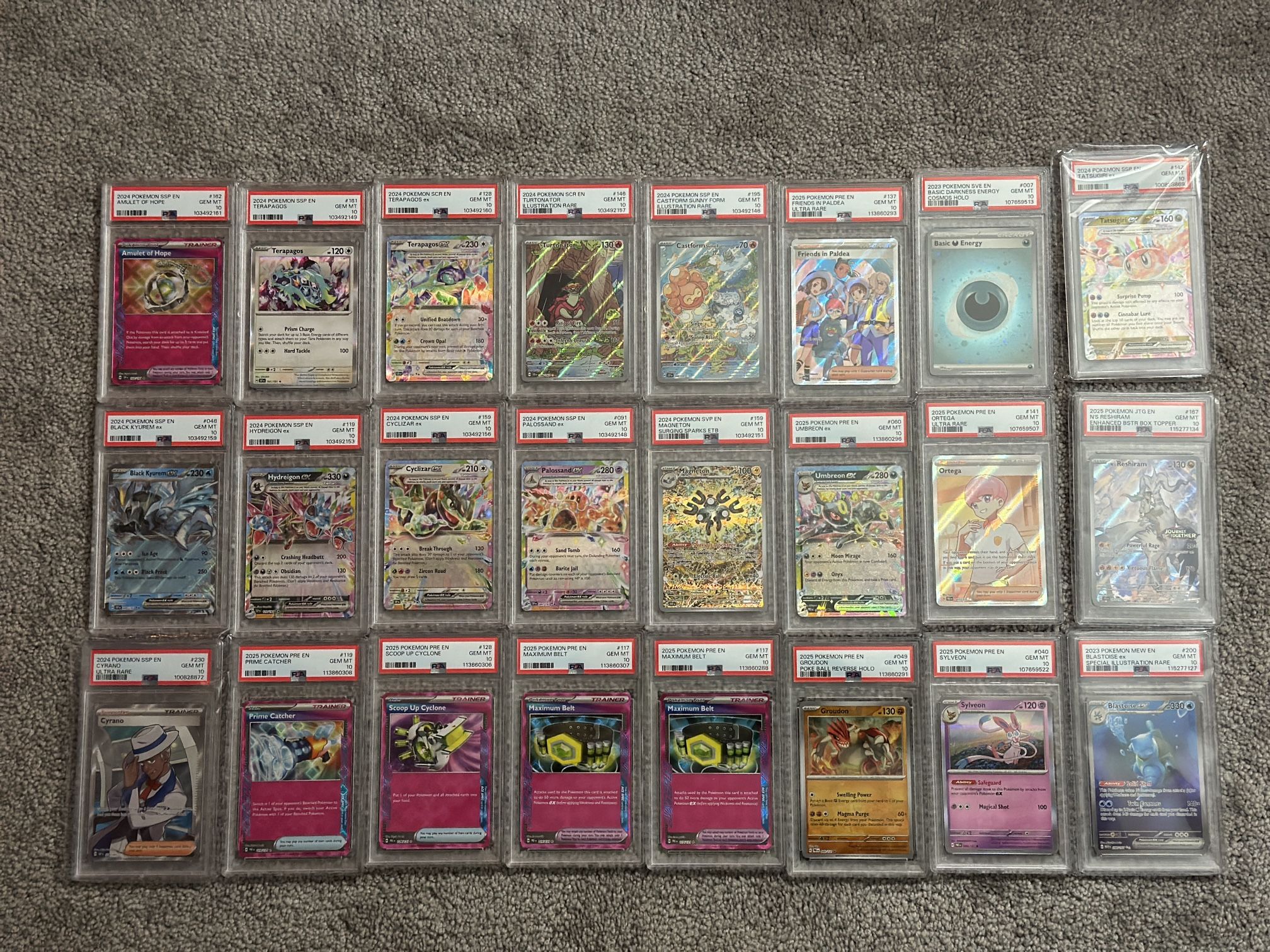 Pokémon PSA 10 Graded Cards