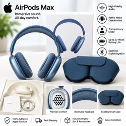 Apple AirPods Max Headphones – Sky Blue