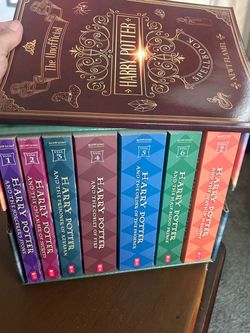Harry Potter the complete series, plus Spellbook