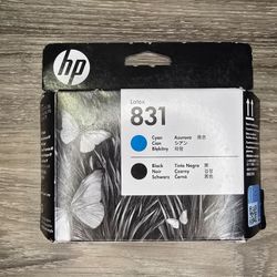 HP 831 Latex - Black/Cyan