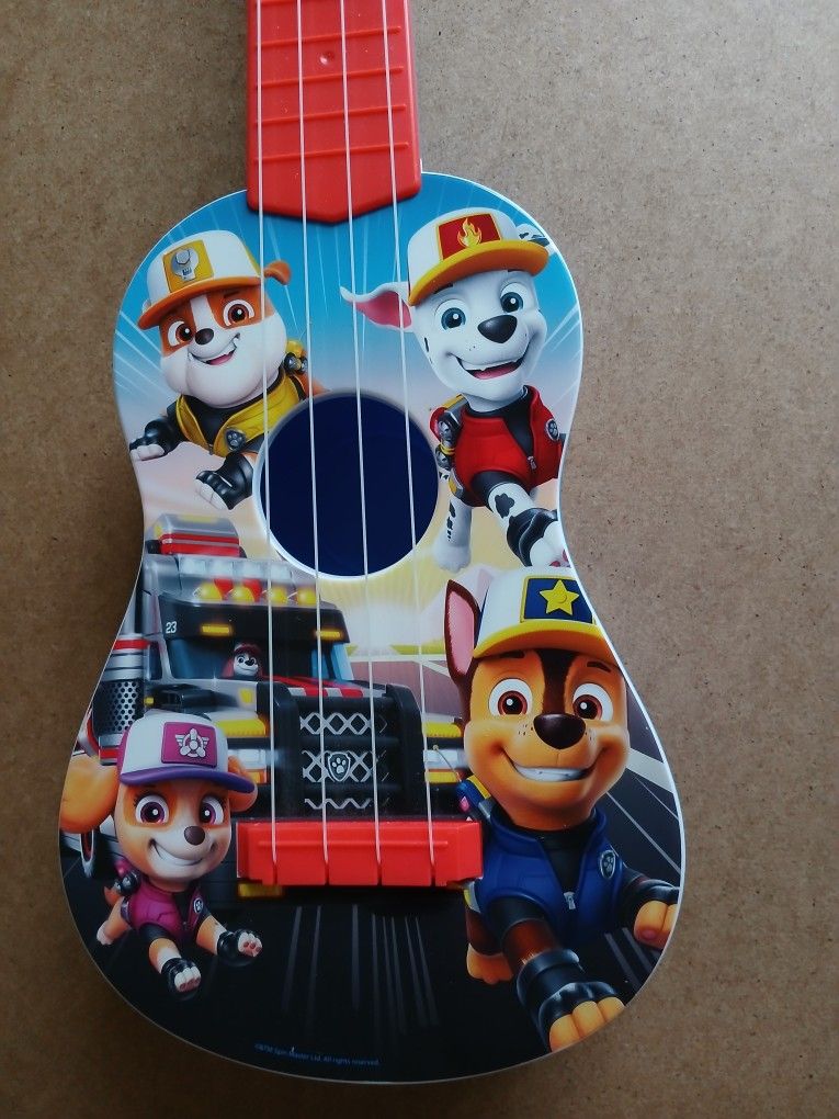Paw Patrol Big Truck Pups Kids Toy Guitar