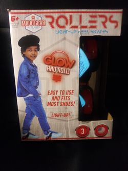 Rollers Light Up Heel Skates 