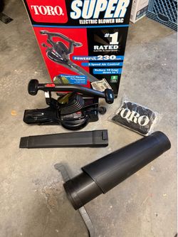 Leaf Blower Vacuum Electric Works