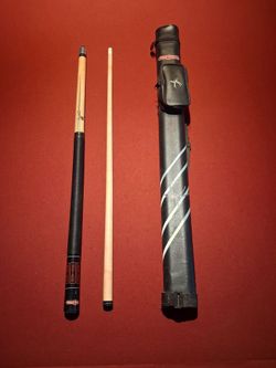 Jeanette Lee Black Widow Pool Cue 19oz with Case