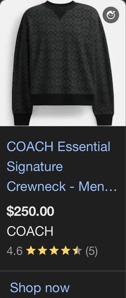 Essential Signature Crewneck
