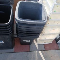Trash Cans 8 for $16 $3 each 