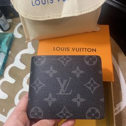 Louis Vuitton Multiple Black Monogram Wallet /M61695