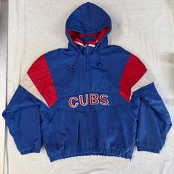 Vintage 90's STARTER Chicago Cubs Jacket