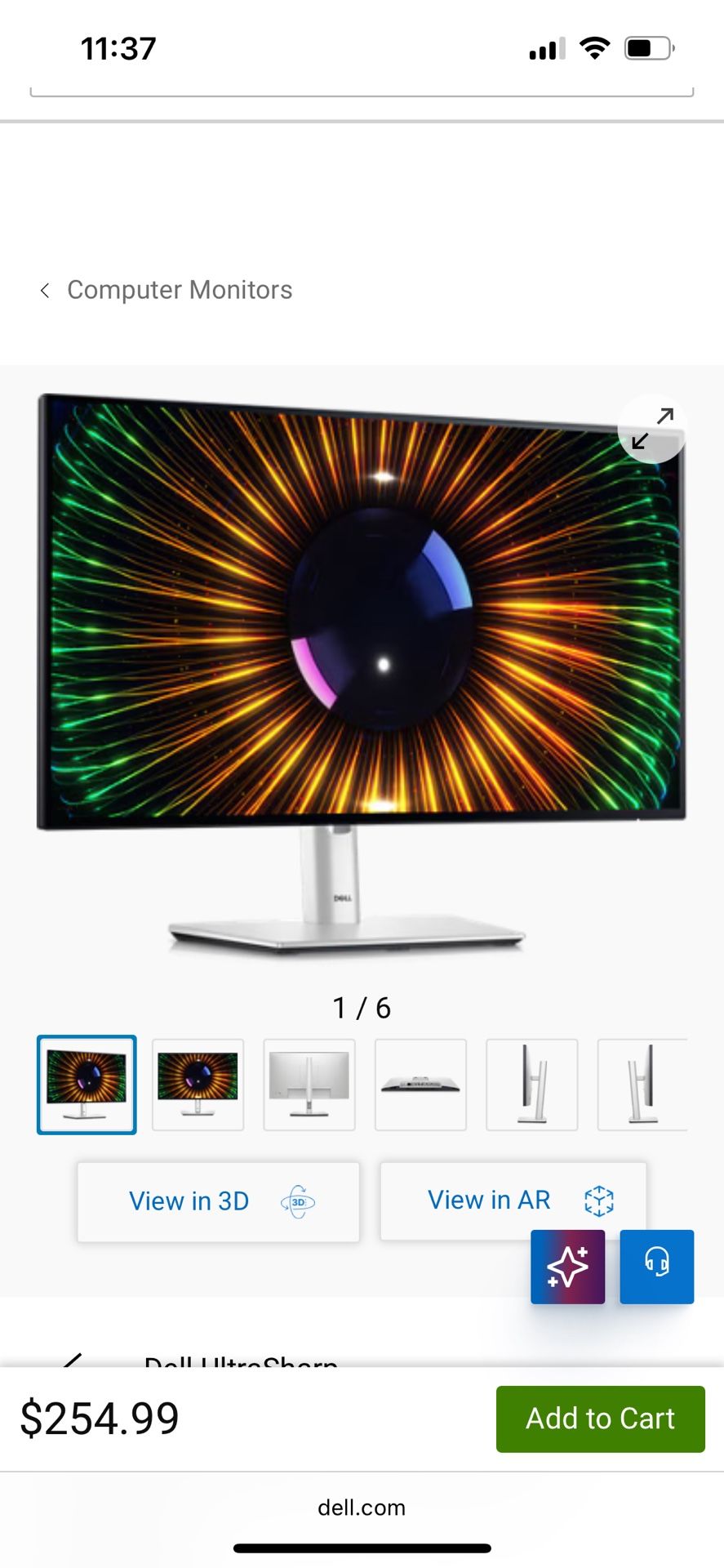 24 Inch Dell Monitor U2422H