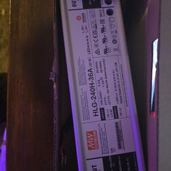 Meanwell Driver Hlg-240-36a Great Buy!  Low Price!
