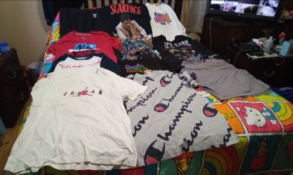Men Teeshirt Lot Different Sizes