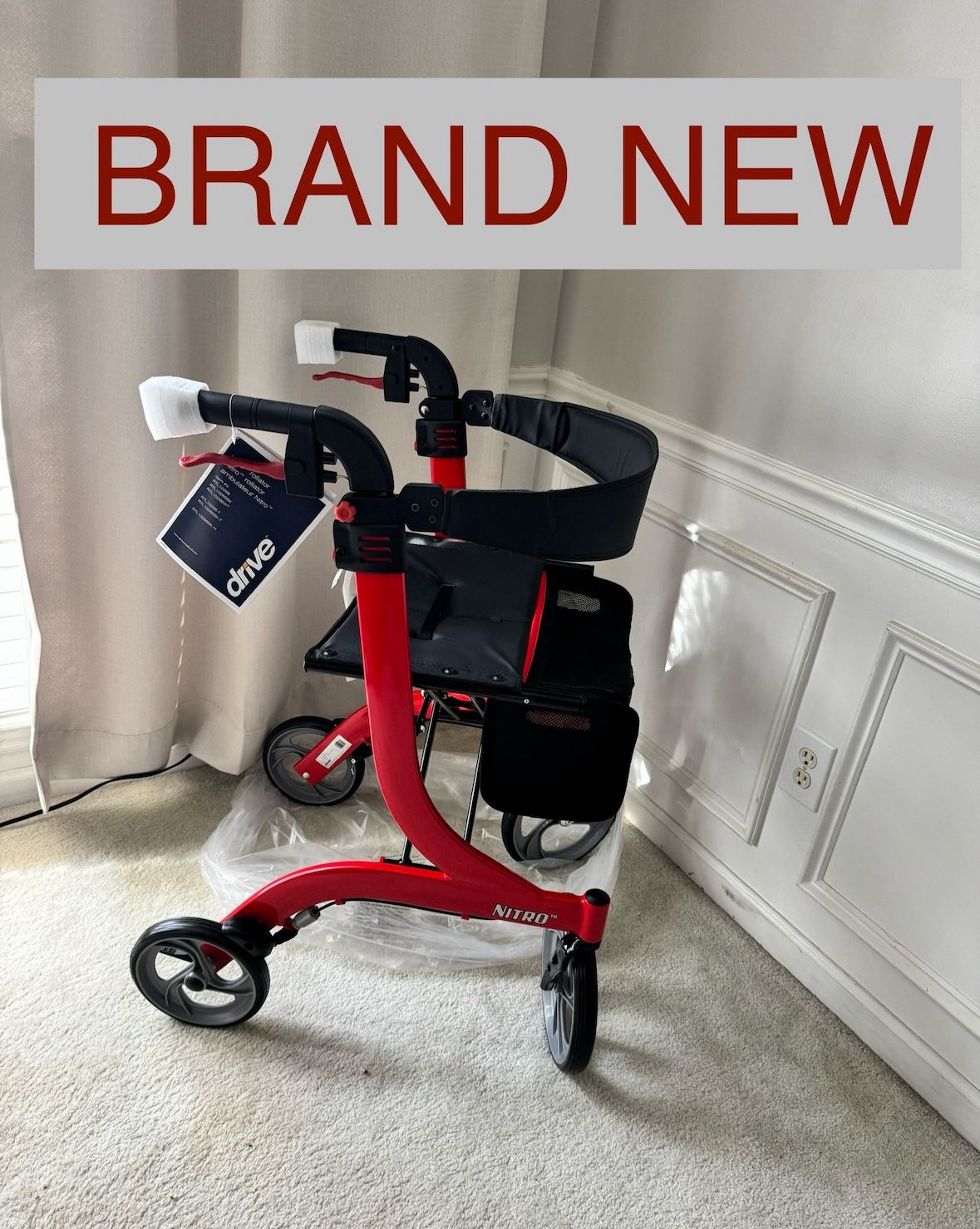 NEW- Drive Nitro Walker 