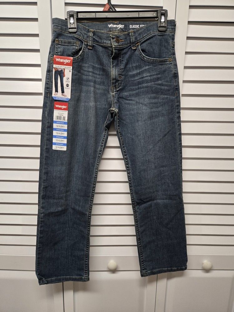 Wrangler Boys Size 12 Husky Jeans