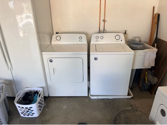 3.8 cu. ft. Top Load Washer and 6.5 cu.ft. Dryer Set