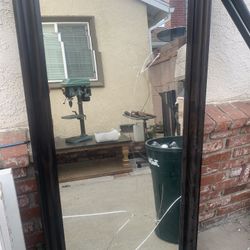 Broken mirror 5ft By 3ft 