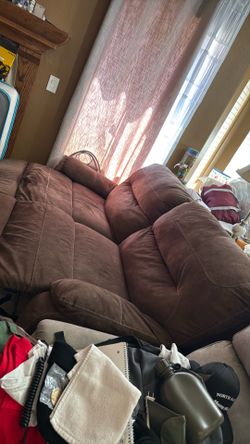 reclining love sofa