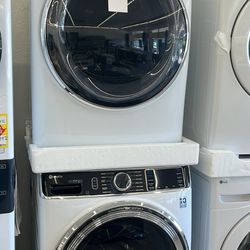 New GE Profile Front Load Washer And Dryer- Financing With $10 Down