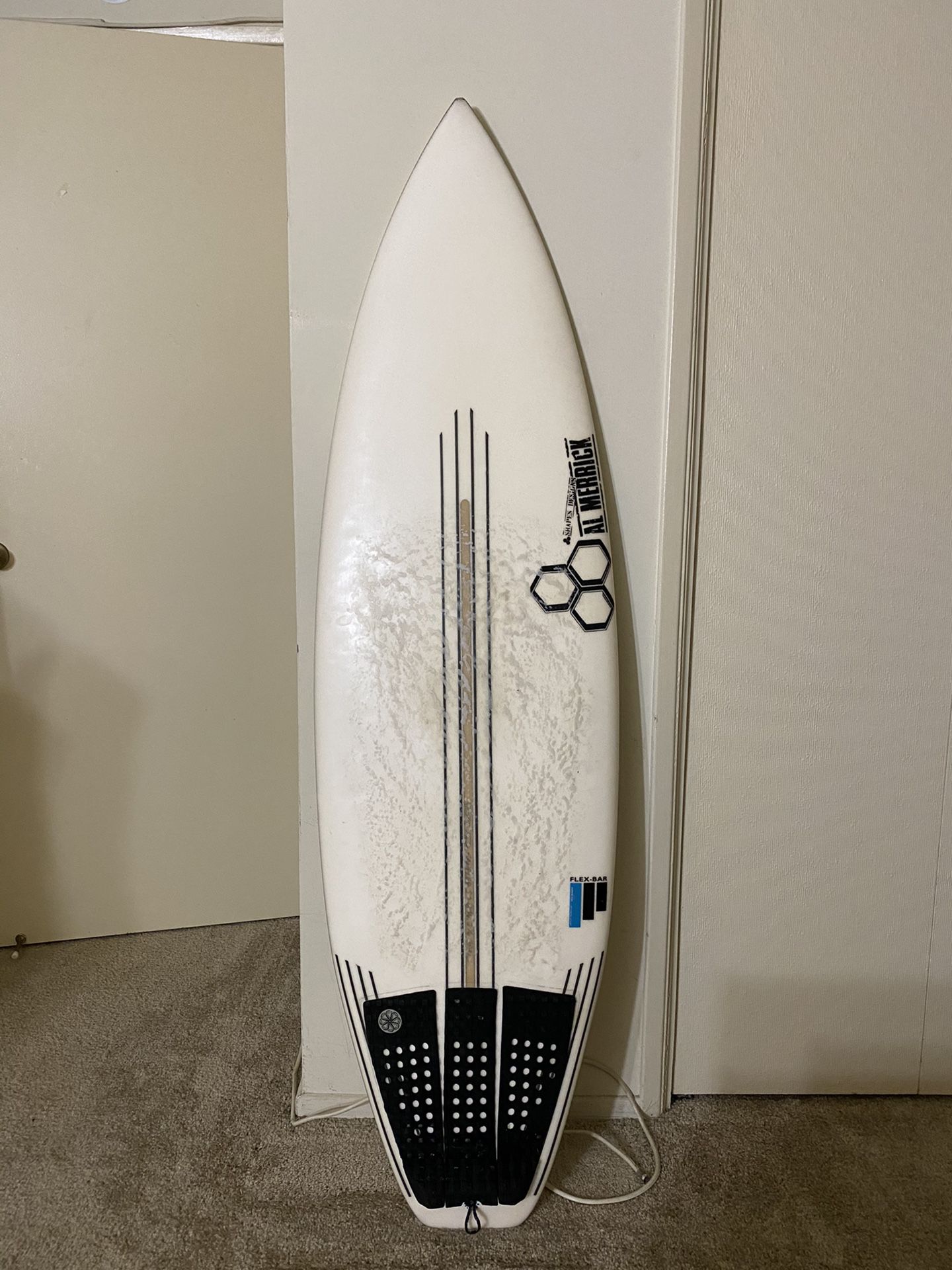 Al Merrick Sampler Flex-bar surfboard 5’6”