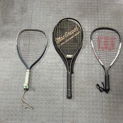 3 Tennis And Racquet Rackets 