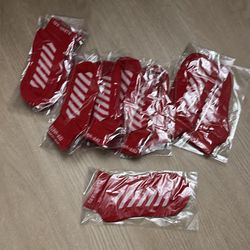 Off-White Virgil Red Socks - Supreme Stussy Kith Yeezy