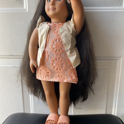 Our Generation by Battat 18" Doll Long black hair with outfit