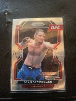 Sean Strickland rookie card