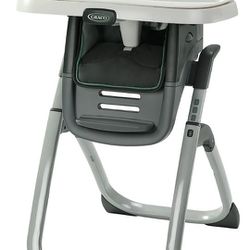 Graco DuoDiner DLX 6 in 1 High Chair | Converts to Dining Booster Seat, Youth Stool, and More, 