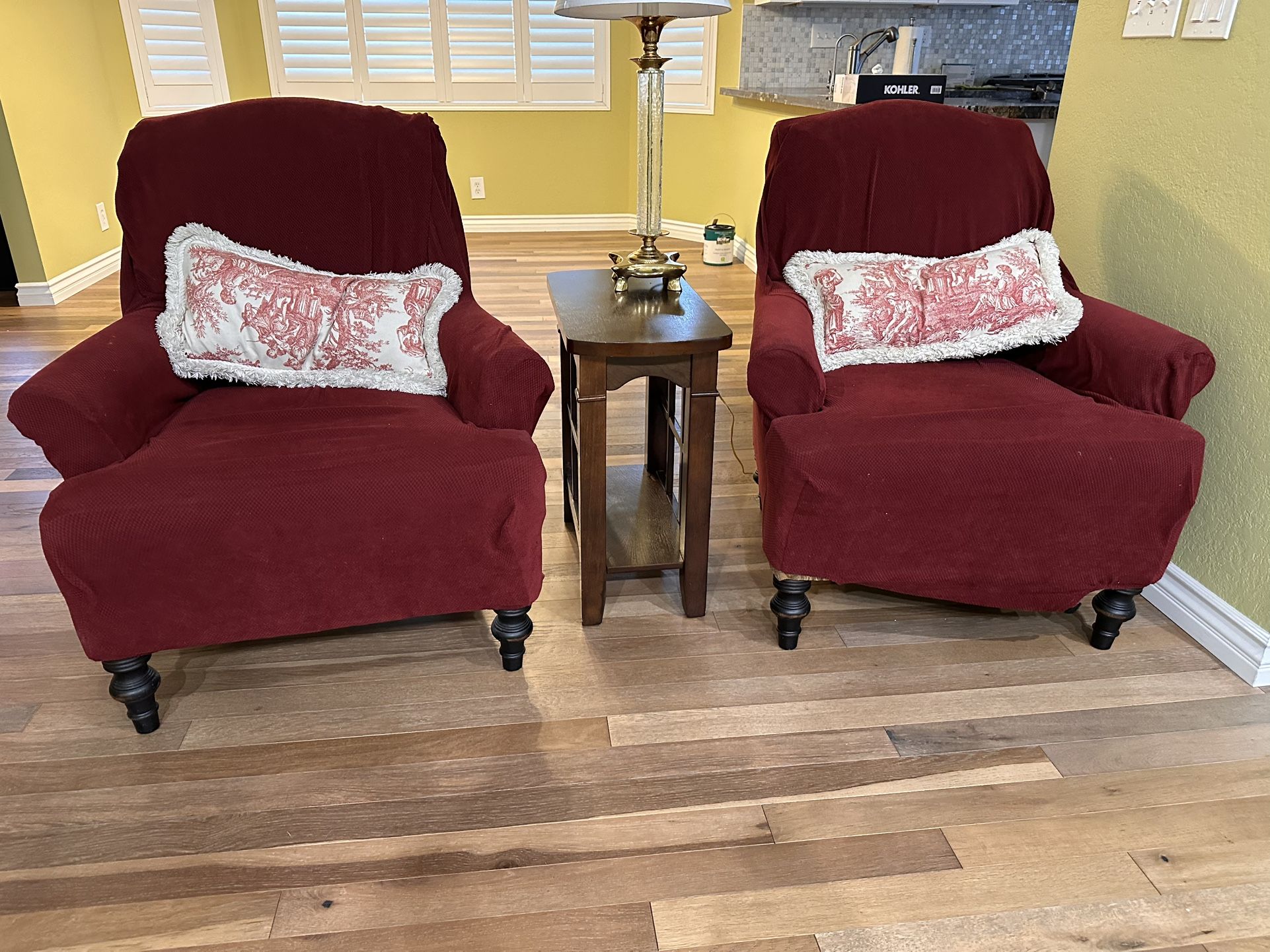 Free Two Sofa Chairs 