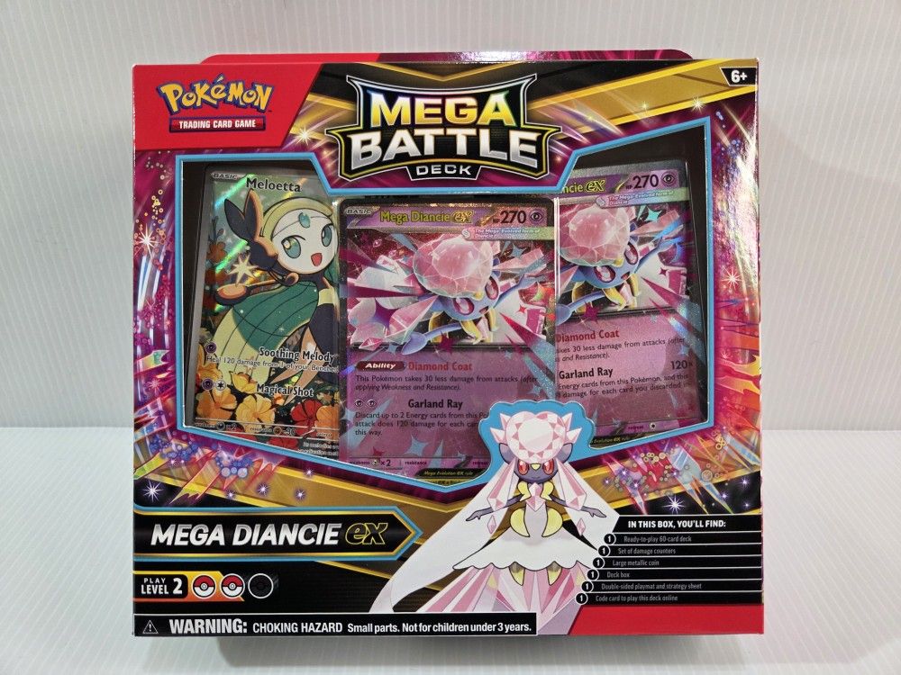 Pokemon Mega Diancie ex Battle Deck