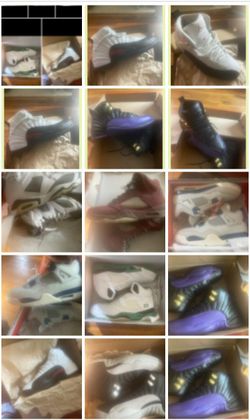All types of jordans sizes 8-9⅕