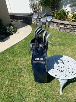 Very Gd. Cond 15 Complete Golf Club Set W/ Bag